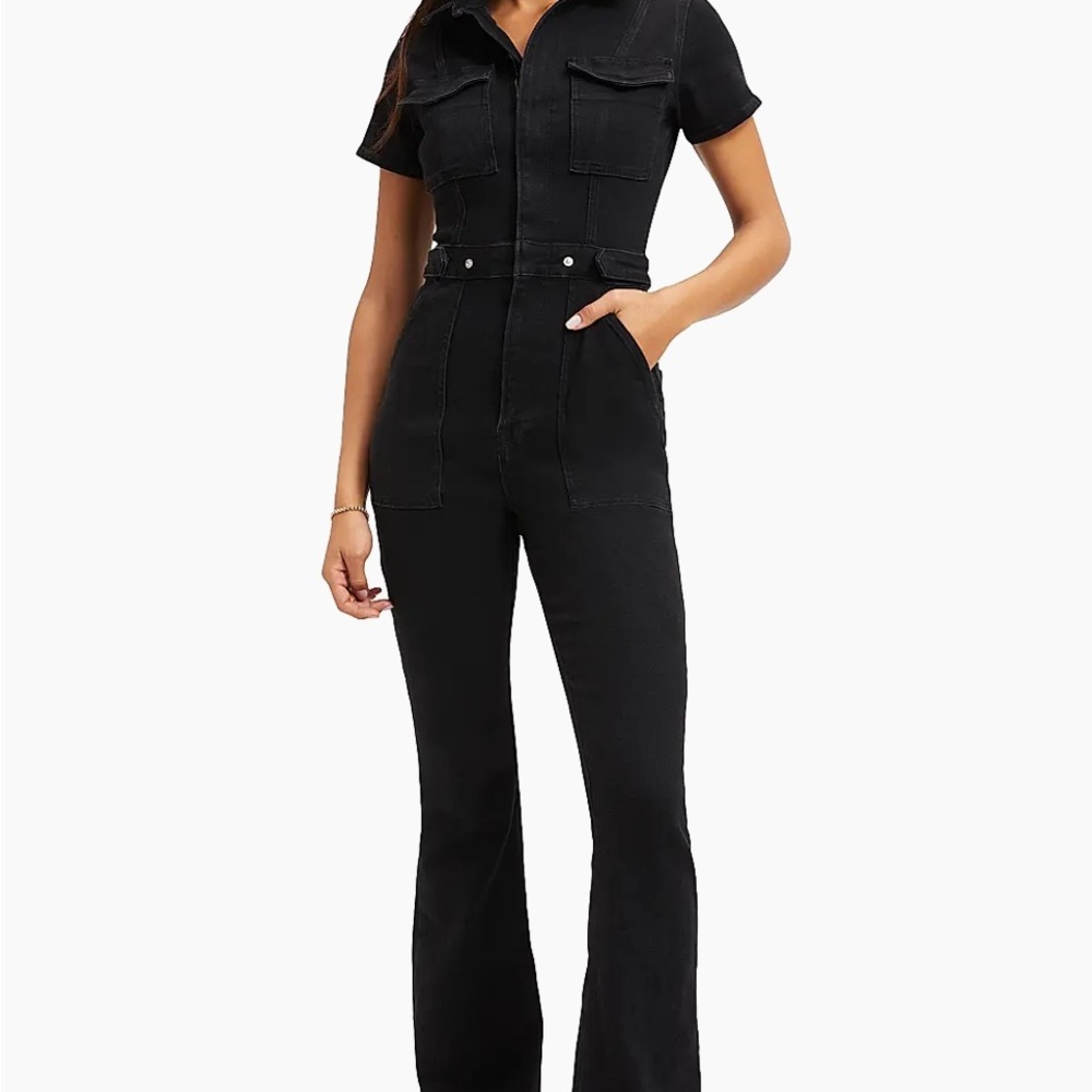 Good American Black Jumpsuit
